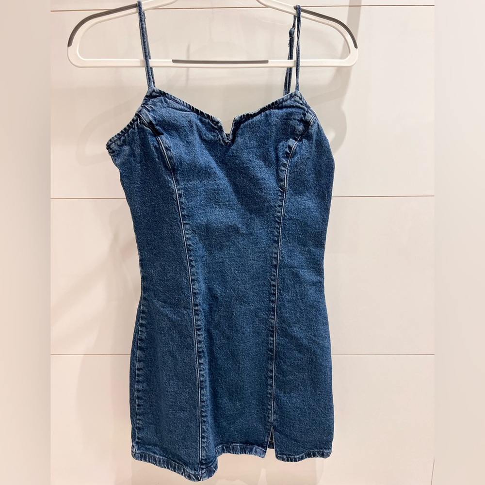 GAP Blue Denim Mini Dress